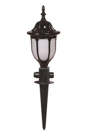 Opviq Lámpara de Pared Exterior Negro y Blanco BBO-68165-BSY